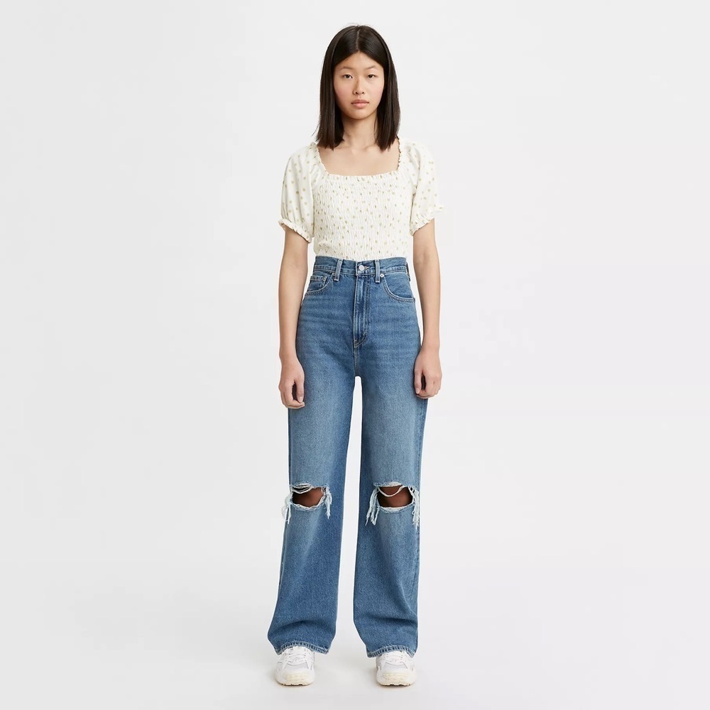 Levi’s High Loose Distressed Baggy Jeans - Picture 2 of 10